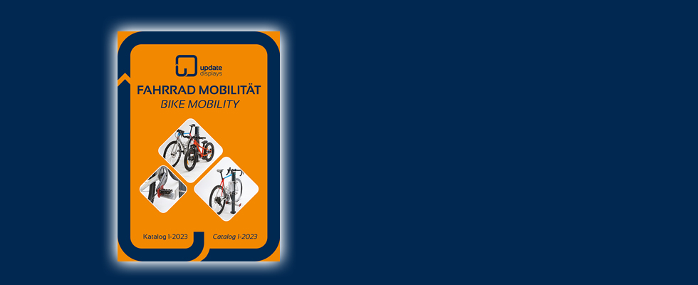 Bike Mobility Catalog 1-2023 update displays gmbh