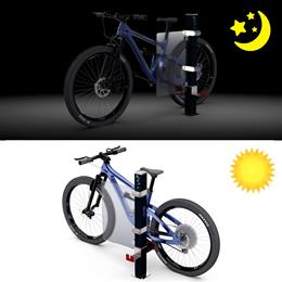 Fahrrad-Parksystem Pedalpoint® Sign Solar S