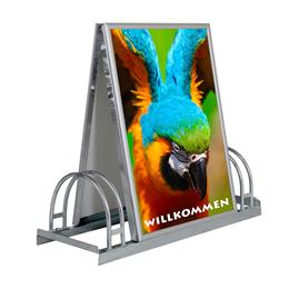 Werbe-Fahrradständer MultiBoard 
