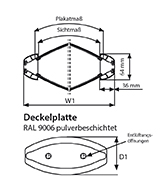 Konvex Leuchtsäule