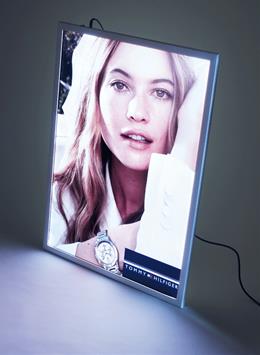 LED Leuchtrahmen 25 und 35 mm einseitig