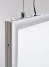 LED Leuchtrahmen 25 mm doppelseitig Economy