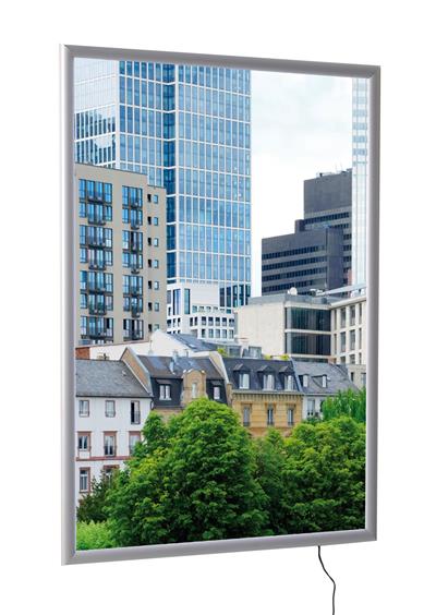 LED Leuchtrahmen 25 mm einseitig Economy