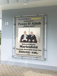 Banner Rohrrahmen