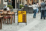 Kundenstopper Outdoor