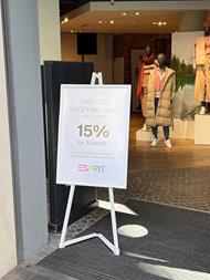 Mobile Staffelei Weiß