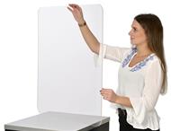 Acrylscheibe für Tisch-Klemmhalter