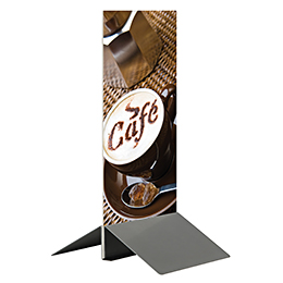 Banner-Aufsteller Poster Trap