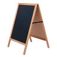Holz Kundenstopper Economy Indoor 