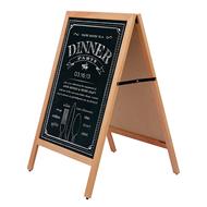 Holz Kundenstopper Economy Indoor 