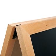 Holz Kundenstopper Economy Indoor 