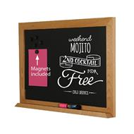 Holz Kreidetafel MEMO