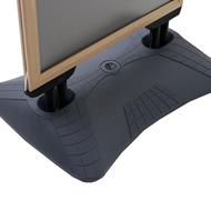 Kundenstopper WindPro® WOOD Look