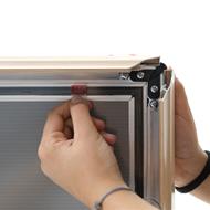 Kundenstopper WindPro® WOOD Look