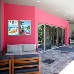LED Leuchtrahmen Outdoor